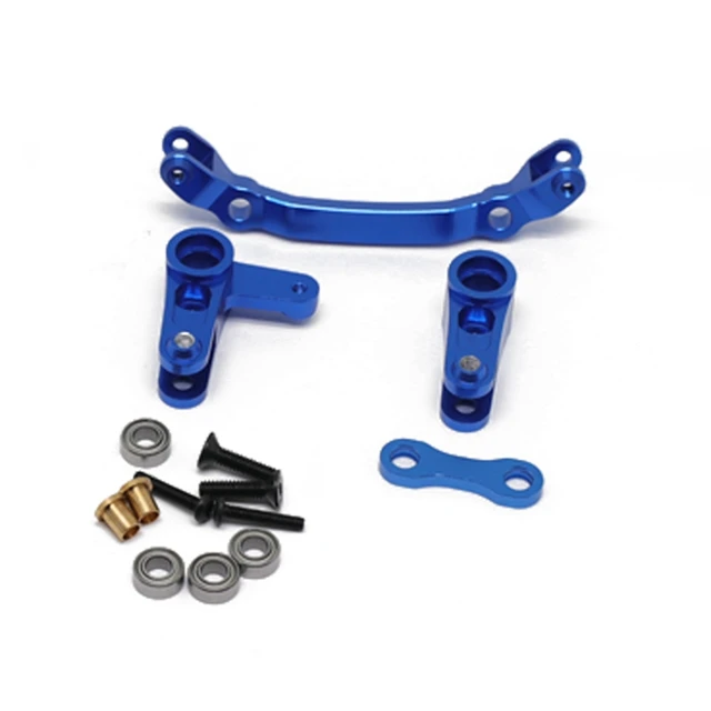 Metal Steering Assembly Set for 1/10 Arrma SENTON VORTEKS Typhon Big Rock Granite RC Car Upgrade Parts