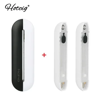 

Original Hotcig Kako Pod System Kit 420mAh Battery WI/ 2ml Pod & 1.6ohm Coil & Vape Pod Kit Vape Vaporizer vs Hotcig Kubi /Nano