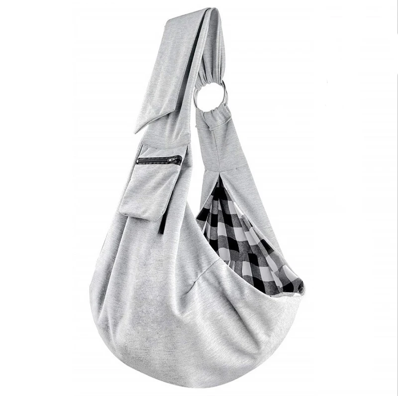 

Pet Dog Cat Carrier Sling Bag Breathable Travel Bag Purple