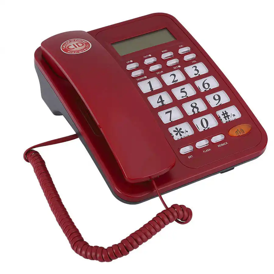 KX T8005CID настольный проводной телефон с громкоговорителем и идентификатором