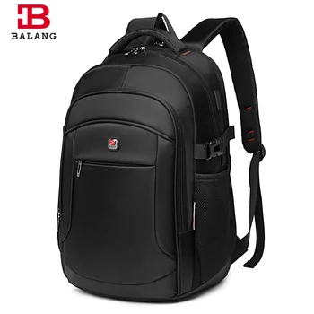 

Balang 2020 New Fashion Men Backpack Multifunctional Laptop Backpack 15.6 to 17inch School Bag Waterproof Travel Bag