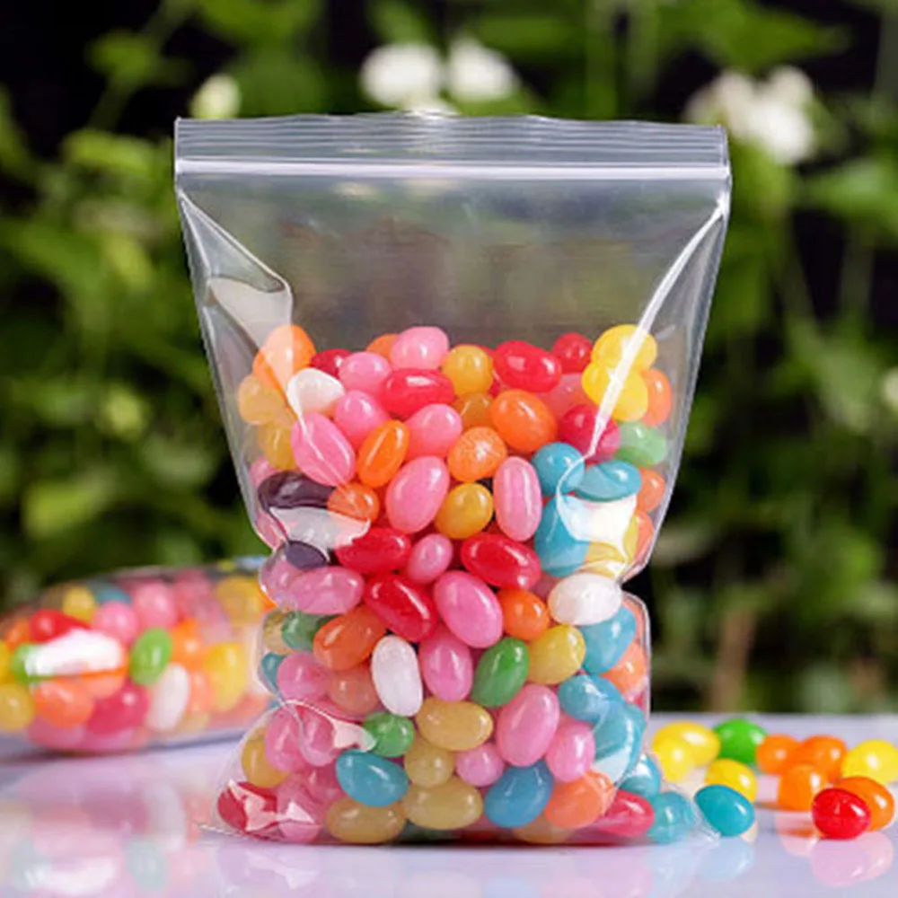 100Pcs Reusable Fresh Food Preservative Bag Ziplocked Seal Sack Fridge