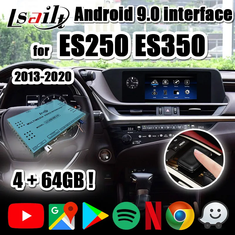 Lsailt 4G Android 9 0 мультимедиа видео интерфейс для ES200 ES300 ES350..2013 2020 год GPS навигационная