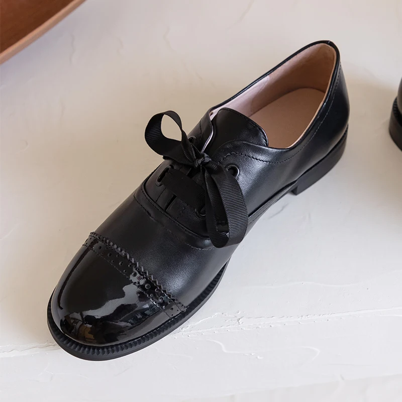 

Fashion Brand Women High Heels Genuine Leather Corss-tied Spring Summer Shoes Woman Rome Style Round Toe Party Pumps