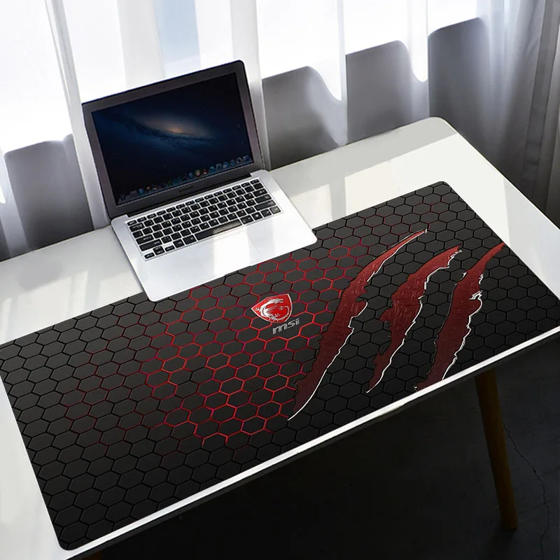 Red Dragon Keyboard Mousepad Gaming Accessiores Mausepad MSI Desk Mat PC Gamer Computer Mouse Pad Xxl 900x400 Notbook Mouse Mats