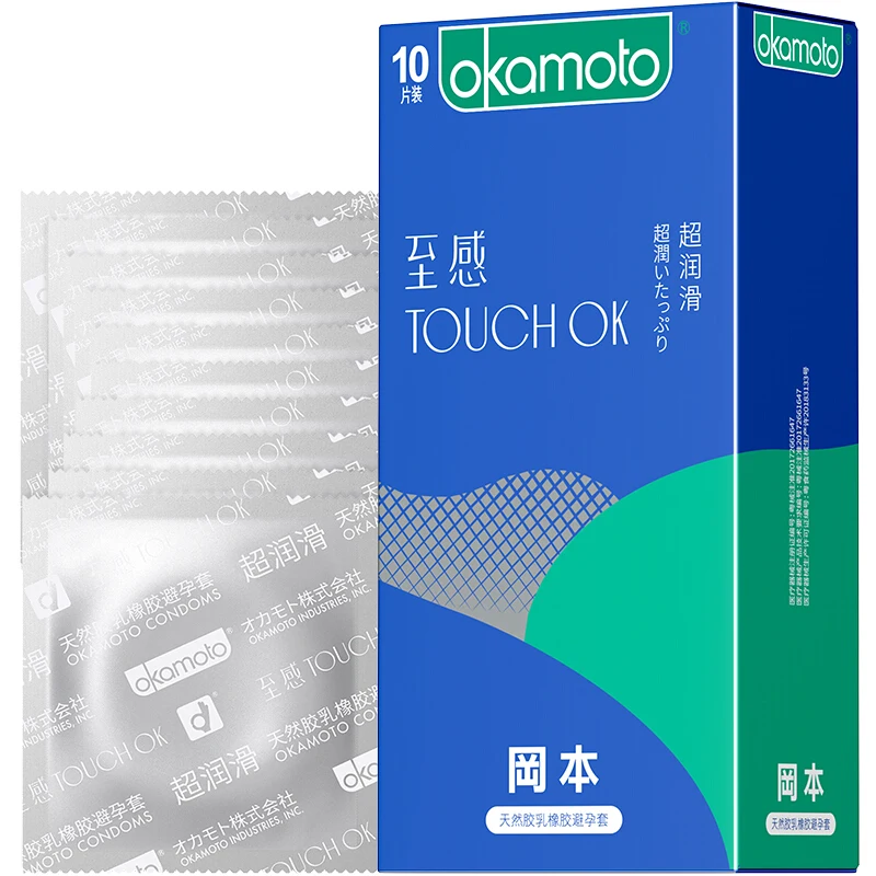 Оригинальный Okamoto Touch Ok презервативы интимные товары контрацепция секс-пенис