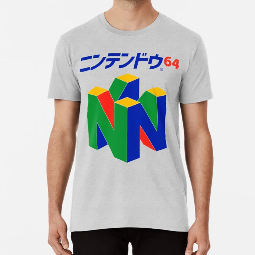 Japanese Nintendo 64 T Shirt Nintendo N64 Nintendo 64 Retro Video