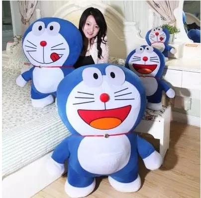 

Plush Toys Blue Fat Doraemon Doll Doraemon Tinker Bell Doll Children's Day Gift