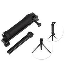 Трехполосная селфи ручная палка монопод складной держатель GoPro Hero штатив