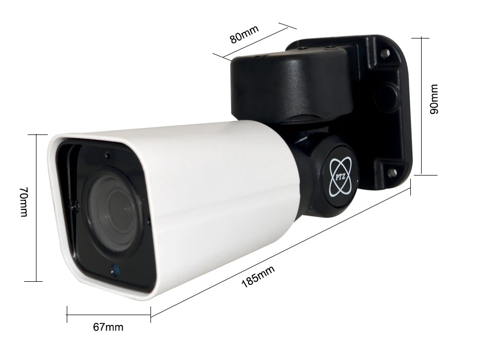 Yanivision H.265 1080P IP PTZ пуля камера Full HD 4X оптический зум IP66 водонепроницаемый ночное видение IP камера Мини Открытый PTZ