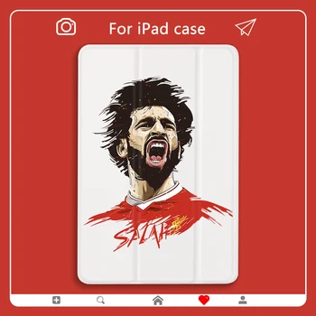 

Football Game Case for iPad Mini 5 Soccer Star PU Leather Cover Hard Back For ipad 7th generation case Air 2 pro 2020