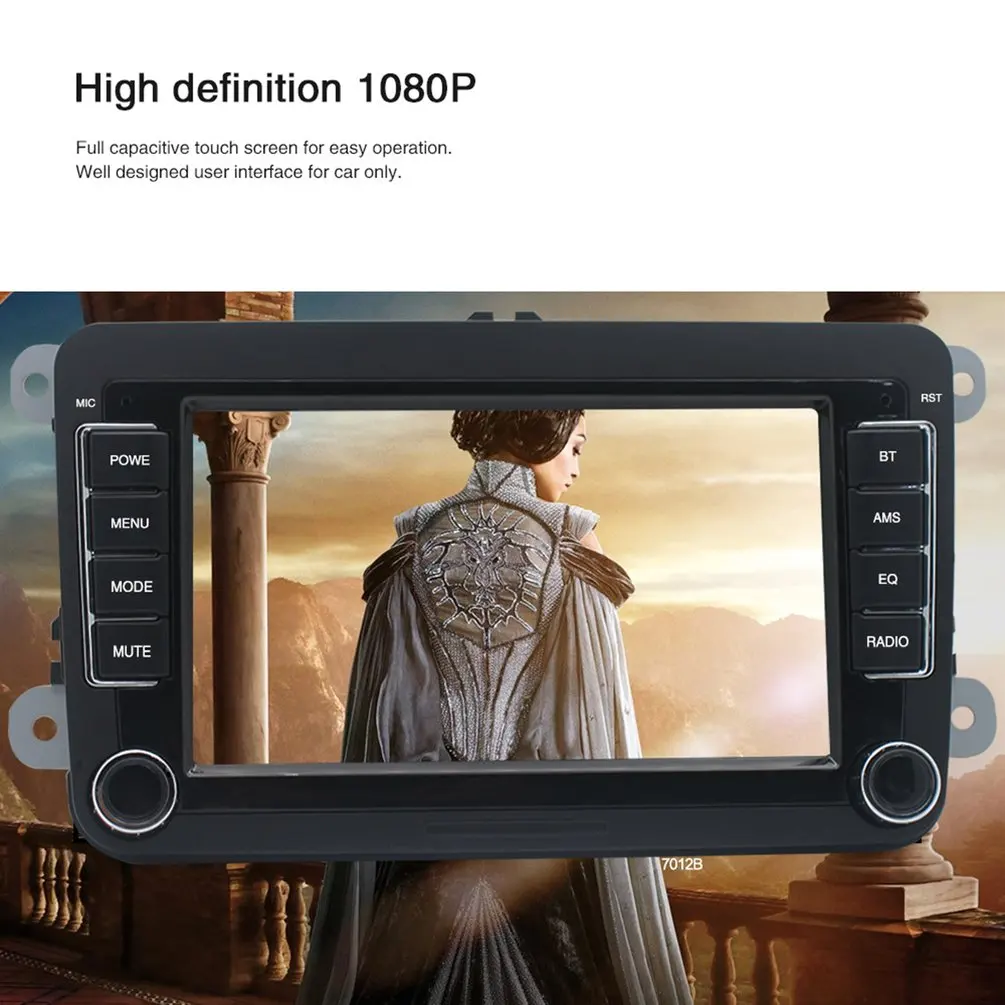 

7 Inch Hd Color Screen Car Mp5 Player Supports Call Reversing Mp4 Player