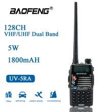 Baofeng UV 5RA Walkie Talkie Portatile Dual 136 174 Mhz & 400 520 Mhz Uv 5RA Radio Amatoriale Trasmettitore radio Bidirezionale