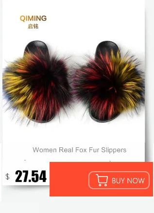 Лидер продаж серебро пвх обувные подошвы из меха енота лисы удаление волос дома Мягкие тапочки летние мех Для женщин женская обувь тапки шлепанцы въетнамки