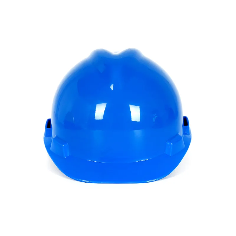 

Yasugi M Brand PE Safety Helmet Architecture Work Site Smashing Anti-Shock Protection Head V Shaped Safety Helmet Wholesale