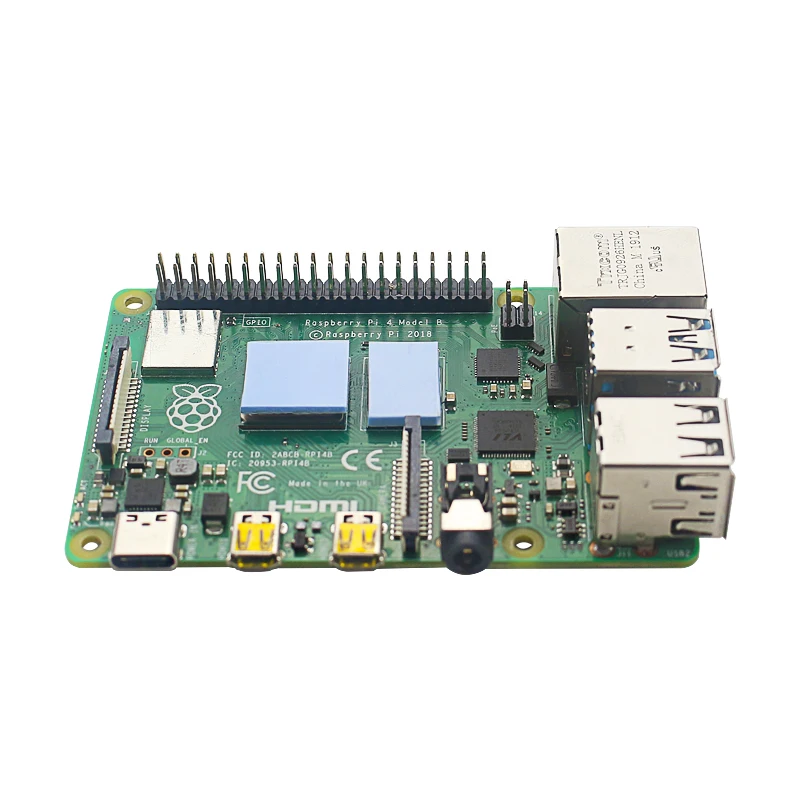 Силиконовые термопрокладки для Raspberry Pi 4 Model B радиатор с пассивным охлаждением