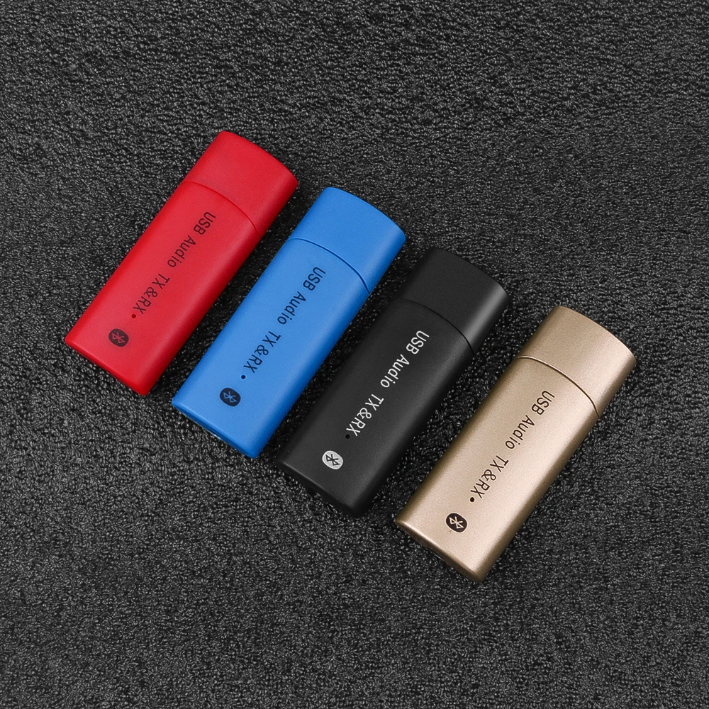 USB адаптер беспроводной адаптер Bluetooth аудио приемник передатчик 2 в 1 Мини стерео V5.0 USB 3,5 мм разъем красочный для ТВ ПК автомобиля