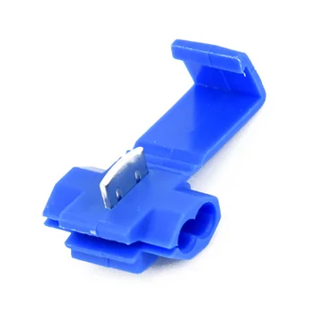 

50pcs Blue Electrical Scotch Lock Wire Connectors Quick Splice Terminals Crimp Quick Splice Terminals