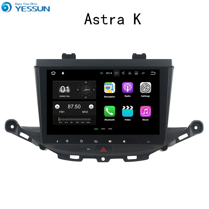 Yessun Car Navigation Gps For Opel Astra K 16 17 Android Audio Video Hd Touch Screen Stereo Multimedia Player No Cd Dvd Car Multimedia Player Aliexpress