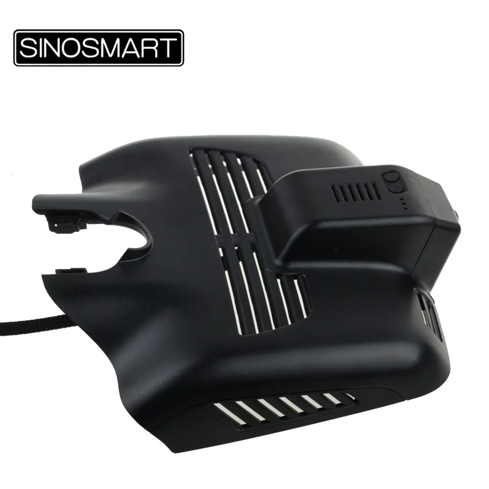 SINOSMART 96672 Wifi DVR камера для Mercedes Benz C Класс W205 C300/GLC 2015 управление от мобильный