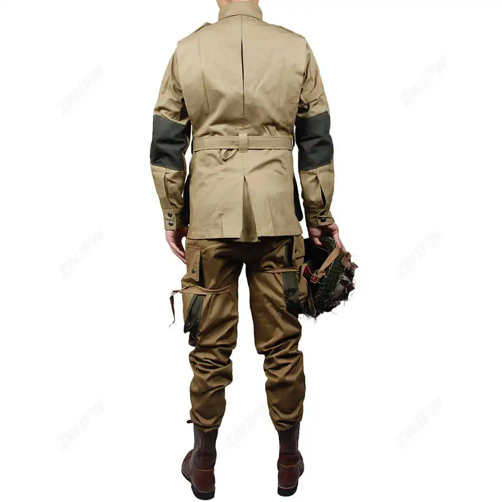 WW2-Us-Army-Militaire-Leger-M42-De-Soldaten-Jas-En-Broek-Katoen-Mode-Paratrooper-