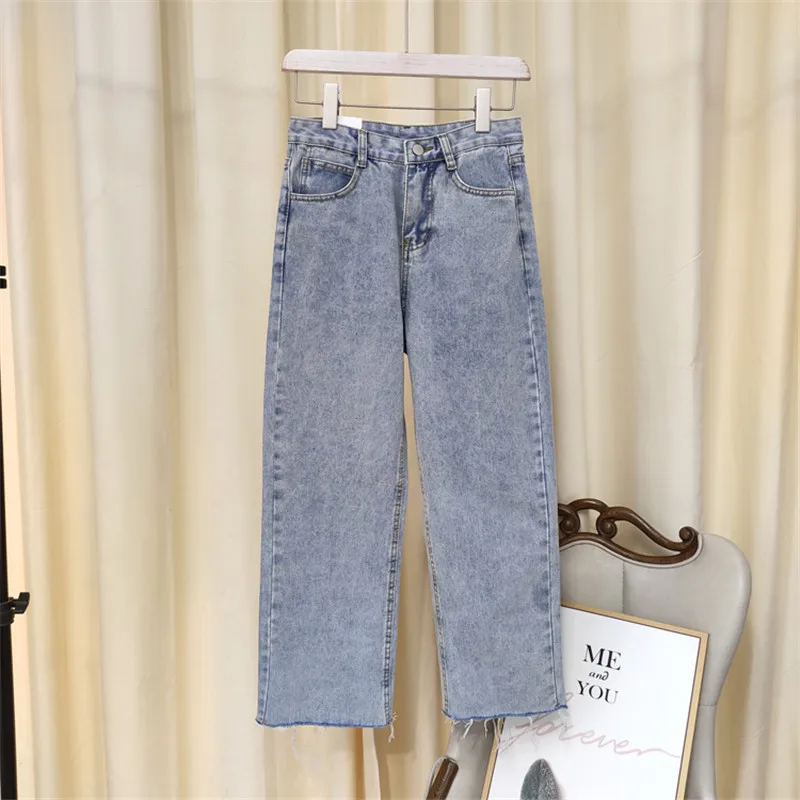 JUJULAND Jeans High Waist Denim Harem Pants Boyfriend jeans for Woman Loose Trousers vaqueros mujer 3391