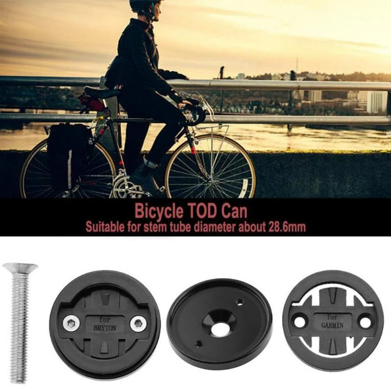  GPS Tacho Halter MTB Rennrad Computer Stem Top Cap Radfahren Stoppuhr Halterung Für Cateye