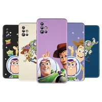 Disney Toy Story Liquid Silicone Soft Cover For Samsung Galaxy Note 20 10 M32 S21 S20 S10 Fe Ultra Plus Lite Phone Case