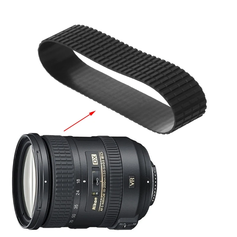 Zoom Grip резиновое кольцо Запасная часть для NIKON AF-S VR 18-200 мм 3,5-5,6 камера комплект LX9A