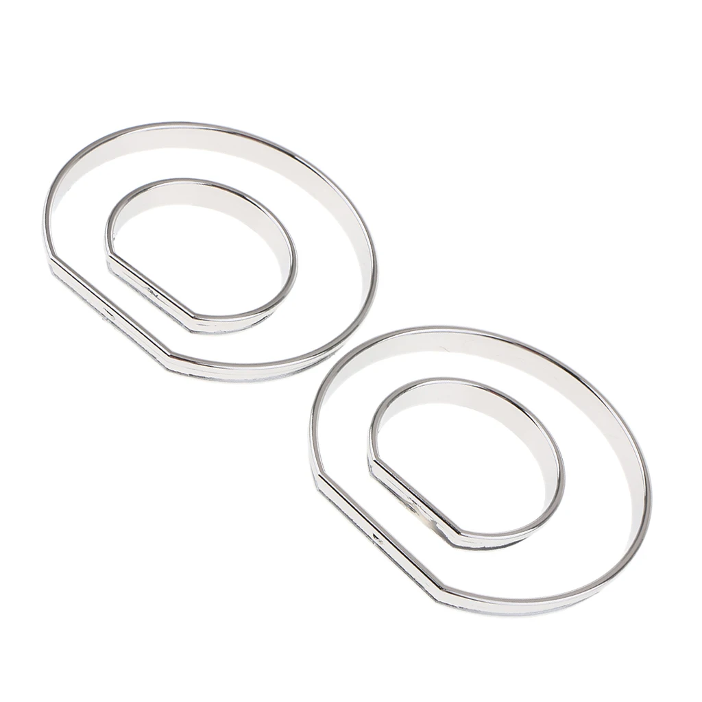 Chrome Gauge Dash Dial Rings Bezel Trim Speedometer AC M-Tech For BMW E46 M3