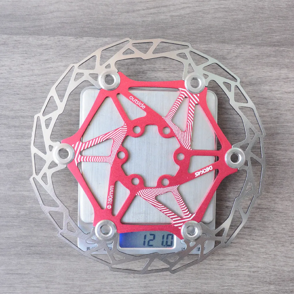 Description Picture 3 of itemDECKAS Ultralight 82g CNC 6 Inch 160/180MM Disc Brake 6 Bolts Rotor MTB Mountain Bike Bicycle Float Rotor Parts 6 Colors