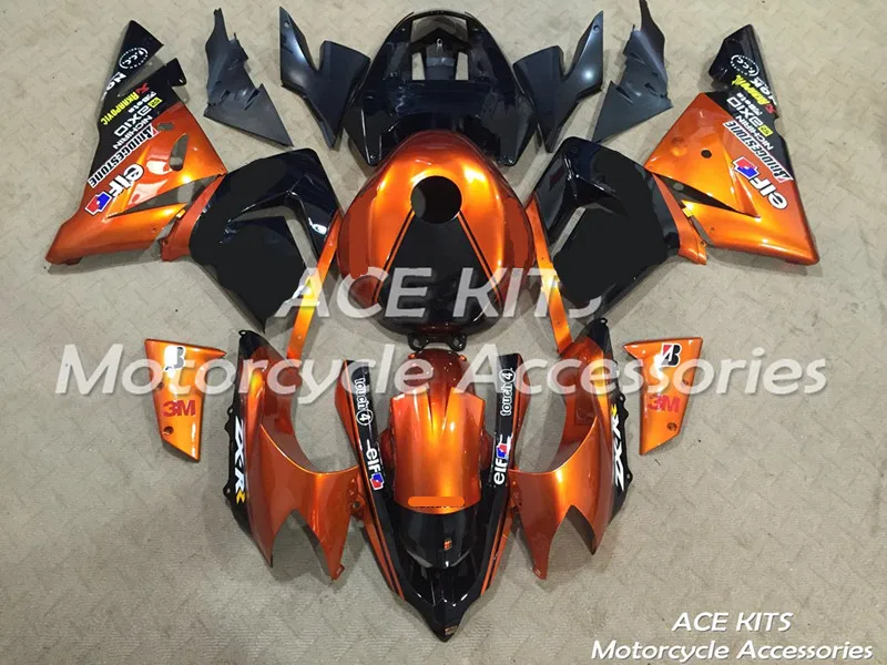 Мотоциклетный обтекатель abs для kawasaki Ninja ZX10R 2004 2005 инъекции кузова всех видов цвета № 55