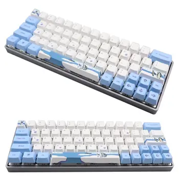 

2020 New Penguin Dye-Sublimation Keyboard Cute Keycaps PBT OEM Profile Keycap For GH60