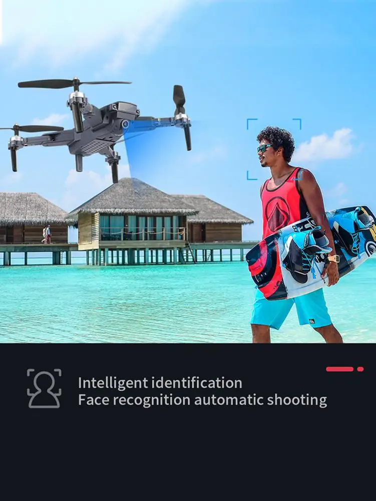 Радиоуправляемый Дрон HJ30 wifi FPV с широкоугольной HD камерой, режим высокой фиксации, складной Дрон для квадрокоптера RTF XS809HW H37