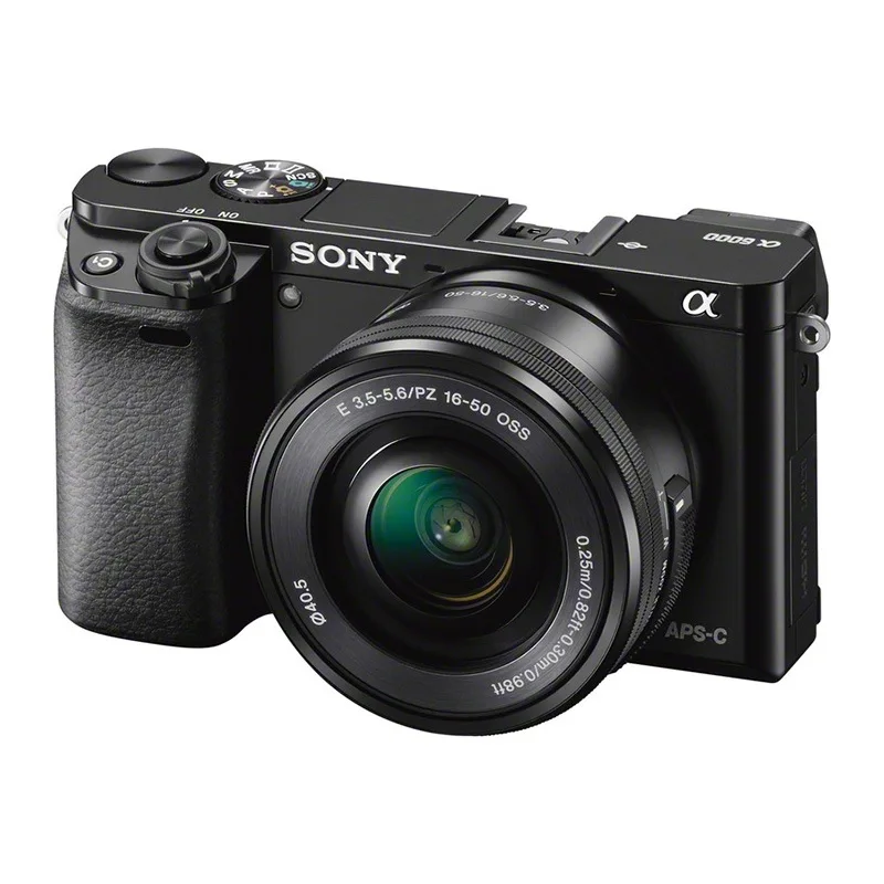 Беззеркальная цифровая камера sony Alpha a6000 с объективом 16-50 мм(черный