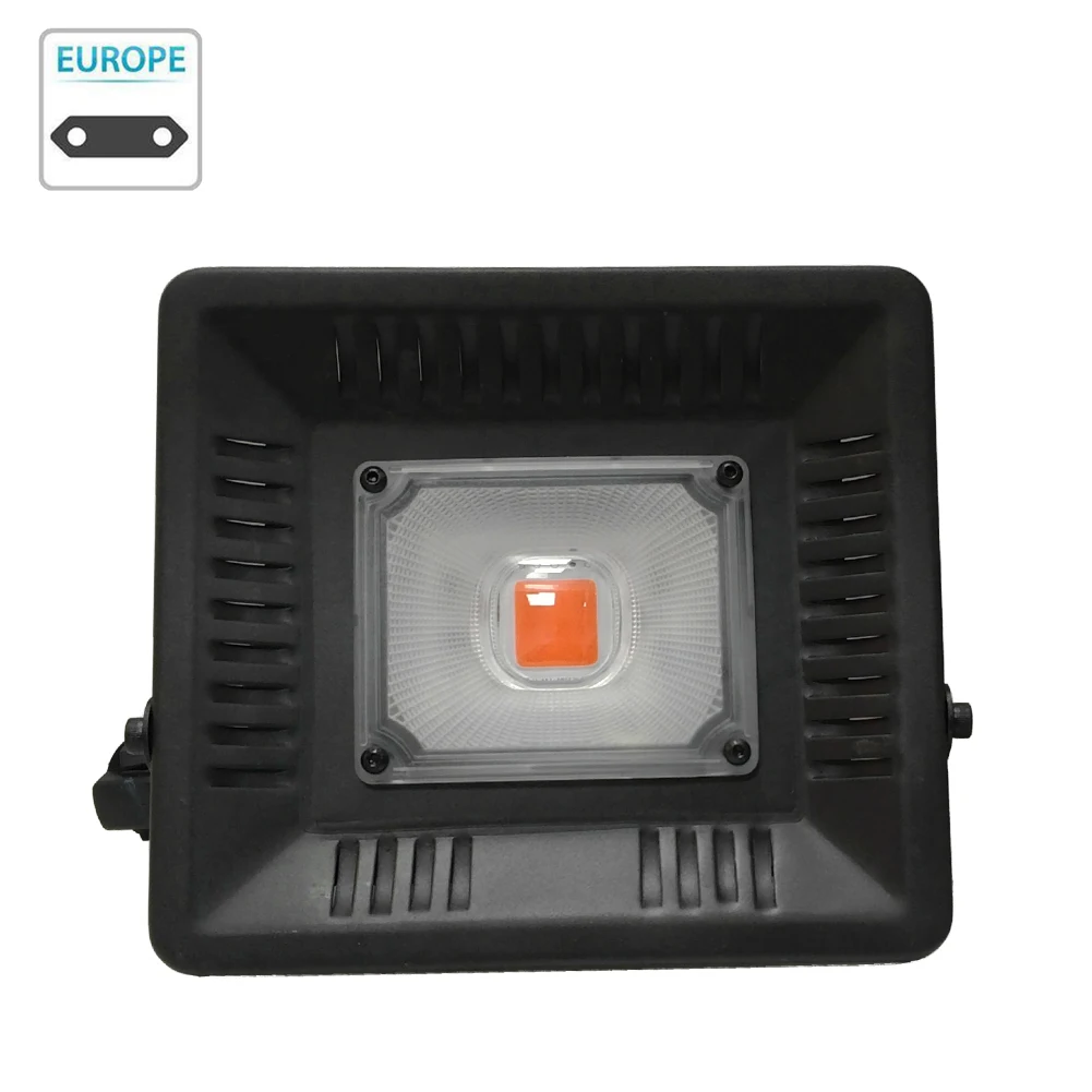 E Водонепроницаемый 200/400/600W светодиодный растения растут 380-800nm полный спектр потока светильник - Цвет: E