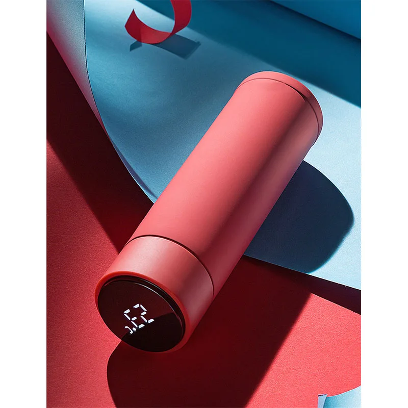 

300ml Thermos Vacuum Flasks Temperature Display Stainless Steel Water Bottle Travel Coffee Mug Tea Milk Mug Thermocup