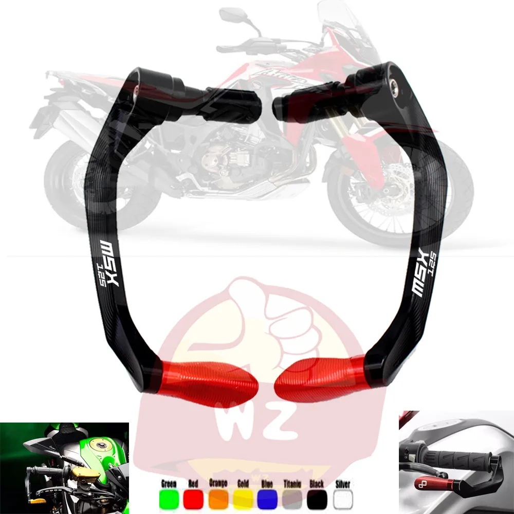 Для HONDA GROM MSX 125 MSX125 Universal 7/8 &quot22 мм рукоятка мотоцикла|Накладки и декоративные