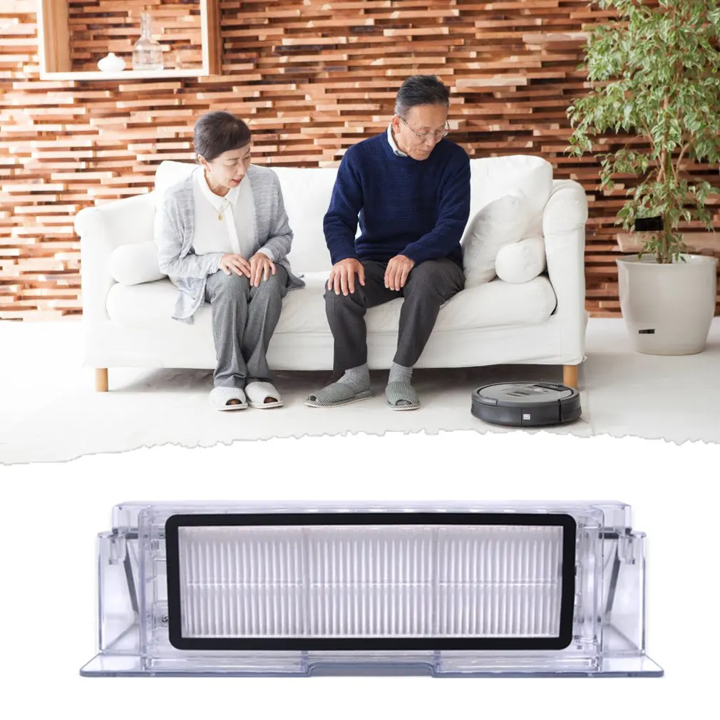 Пылезащитный ящик для Xiaomi Roborock S50 S51 мусорный ящик с Hepa фильтрами черная щетка подметальная машина аксессуары