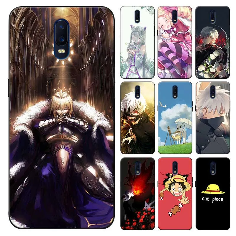 

For oneplus one plus 7 pro 7 6 6t 5t Soft silicone Cover Phone Case Japanese anime