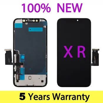 

AAAA 100% New Lcd and touch for iPhone XR Display Screen Touch With Metal Factory Display For iPhone XR Lcd touch Screen