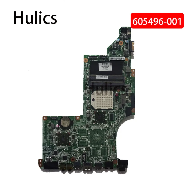 Hulics оригинальный 605496 для hp павильон DV7 DV7-4000 Материнская плата ноутбука DDR3 605496-001