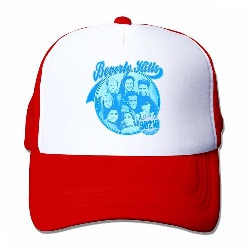 Beverly hils 90210 Бирюзовая бейсболка Circle of Friends, мужская и женская бейсболка, модная Регулируемая Кепка - Цвет: 4-Red