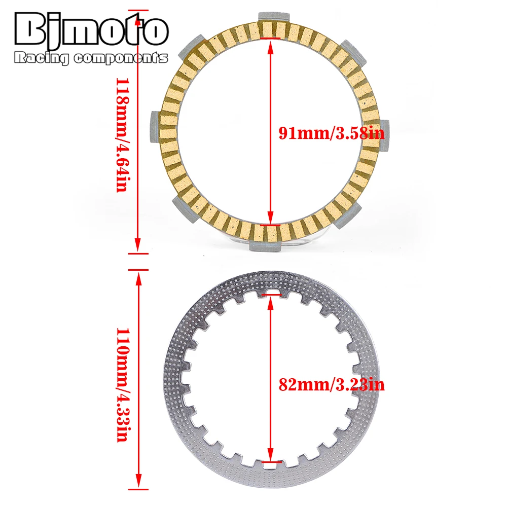 Kit Disco Frizione Frizione Per Oem 22201-Keb-600/22201-166-000 22311-Kn4-680/22311-107-000 Nsr 50 Rv Rw Rx Ry Sk Sp Sr Ss