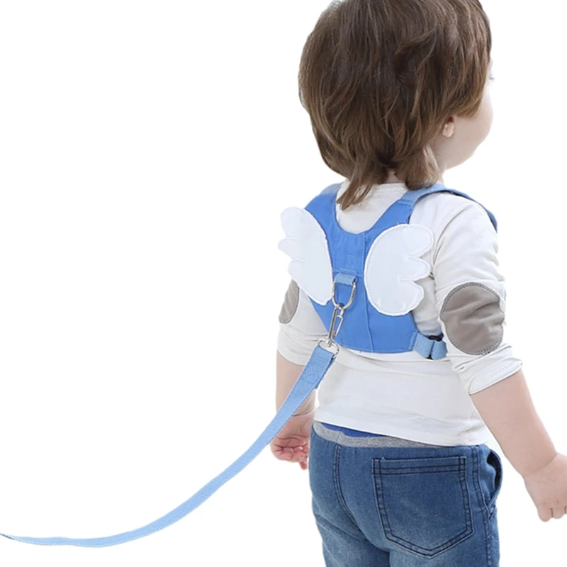 

1Pc Baby Boy Girl Infant Multi-color Safe Independent Vest And Strap Design Walking Harnesses Anti-Lost Rope Traction Rop