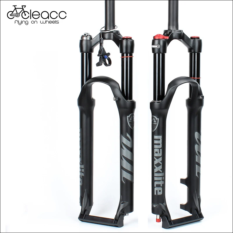 MAXXLITE Bike Fork MTB Air Suspension Stroke 120MM 26/27.5/29 Inch Plug Remote Damping Rebound Bicycle Frame Forks Parts | Спорт и