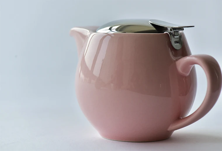 Японский цветочный заварник с фильтром термостойкие ins керамика и пузатый чайник без свинца WF924300