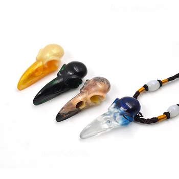 

2 pieces of pendant silicone mold hand goblin skull mold resin DIY necklace jewelry accessories mold