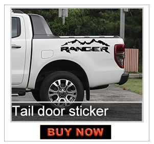 Шины печати компасы Приключения внедорожных виниловые графические наклейки автомобиля для Ford Ranger и wildtrack Кровать Коробка