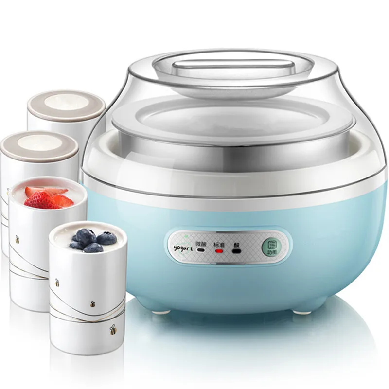 220V Automatic Electric Yogurt Maker Portable Mini Multifunctional Natto Fermenting Machine For Breakfast Home Appliance